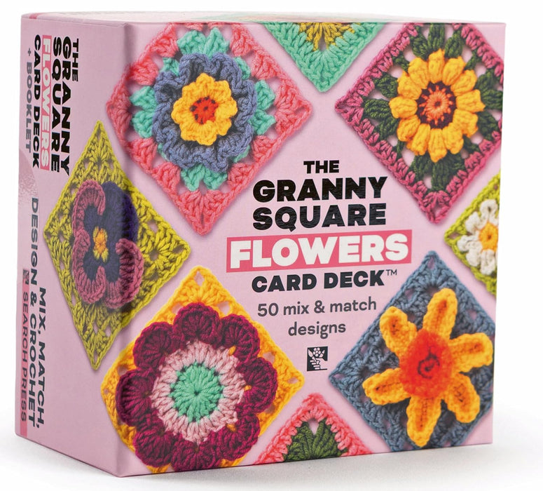 Granny Square Flowers Card Deck