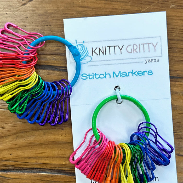 Rainbow Stitch Markers