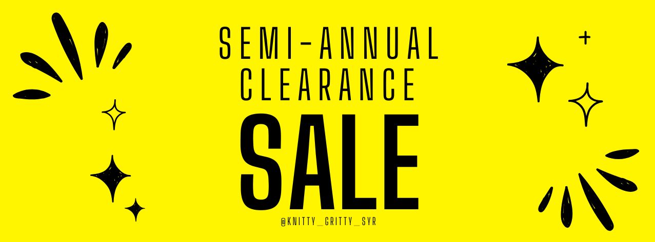 Semi-Annual Clearance Sale
