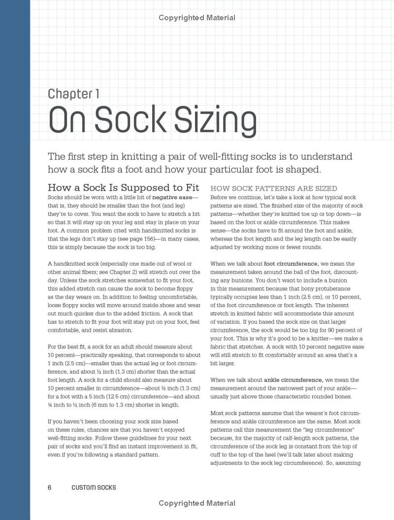 Custom Socks: Knit to Fit Your Feet