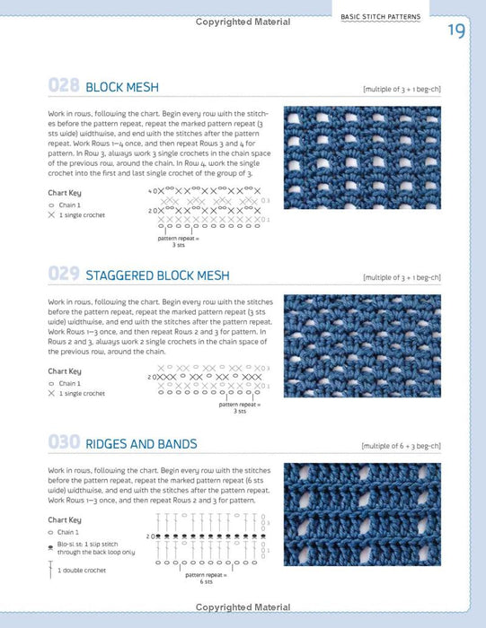 New Crochet Stitch Dictionary