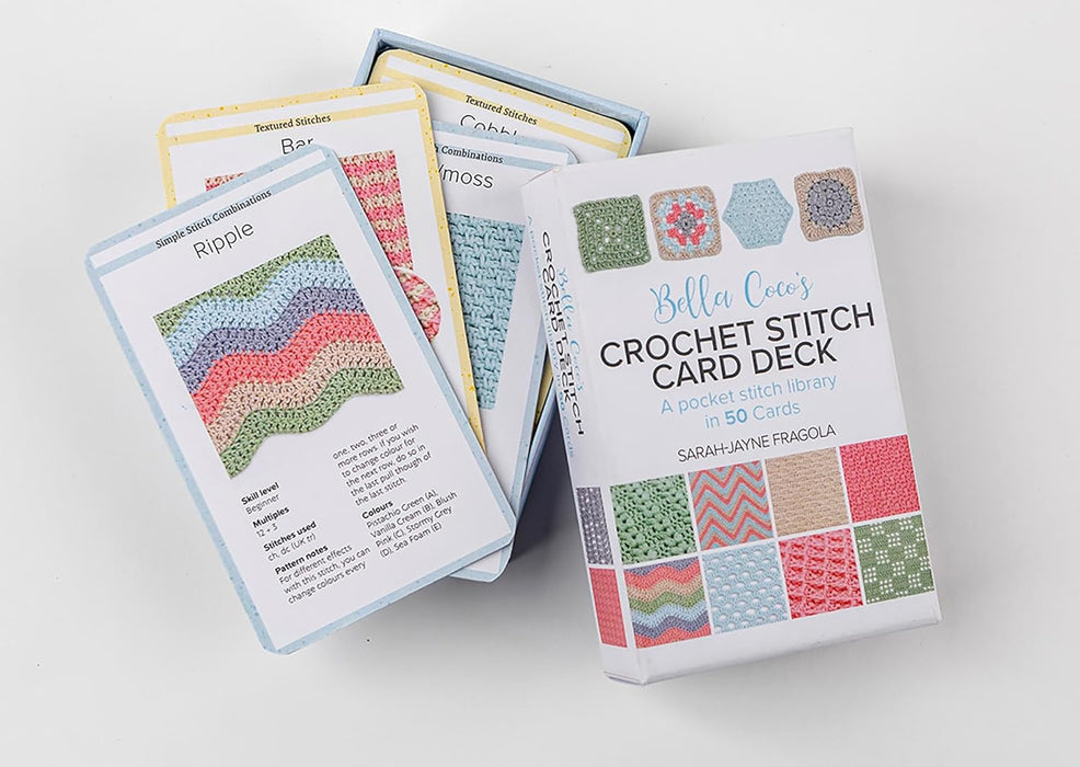 Crochet Stitch Card Deck