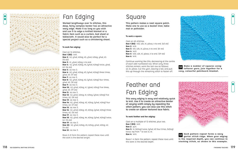 100 Essential Knitting Stitches