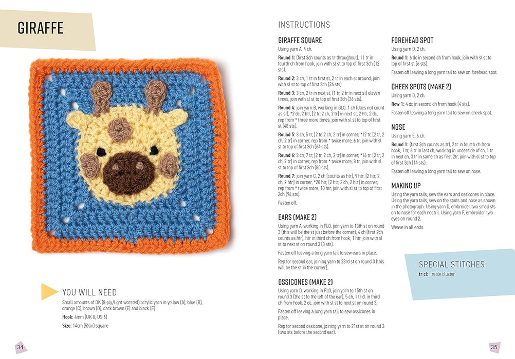 Animal Granny Squares