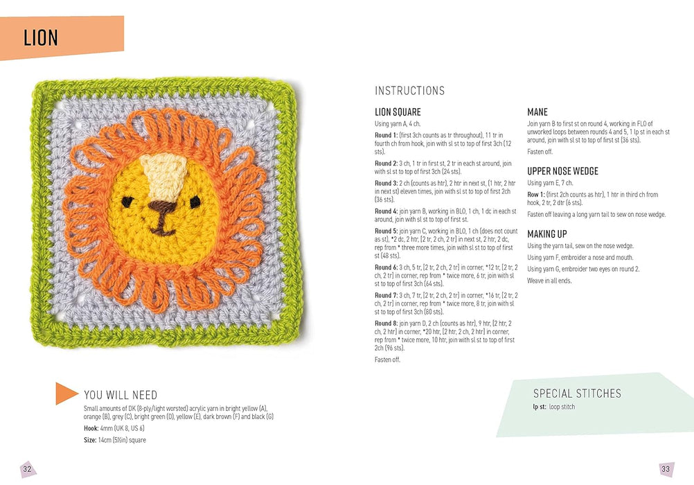 Animal Granny Squares