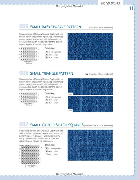 New Knitting Stitch Dictionary