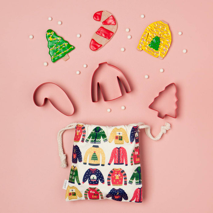 Ugly Christmas Sweater Cookie Cutters