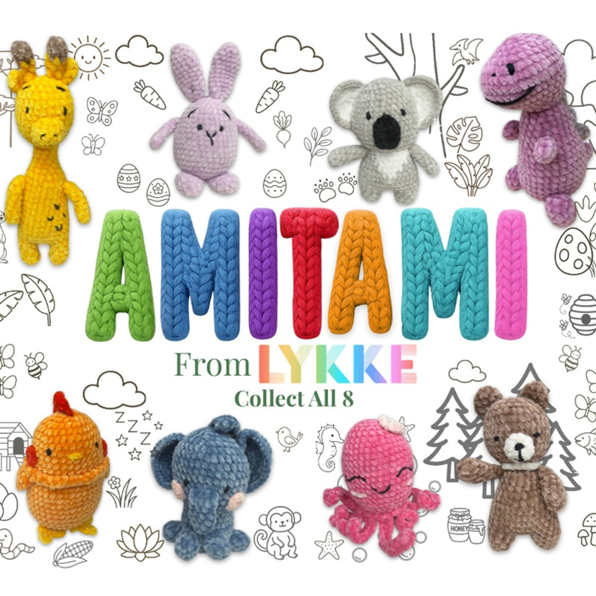 Amitami Amigurumi Kit — Knitty Gritty Yarns