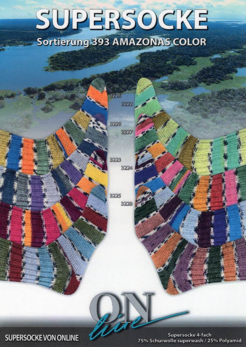 Supersocke 393 Amazonas Color