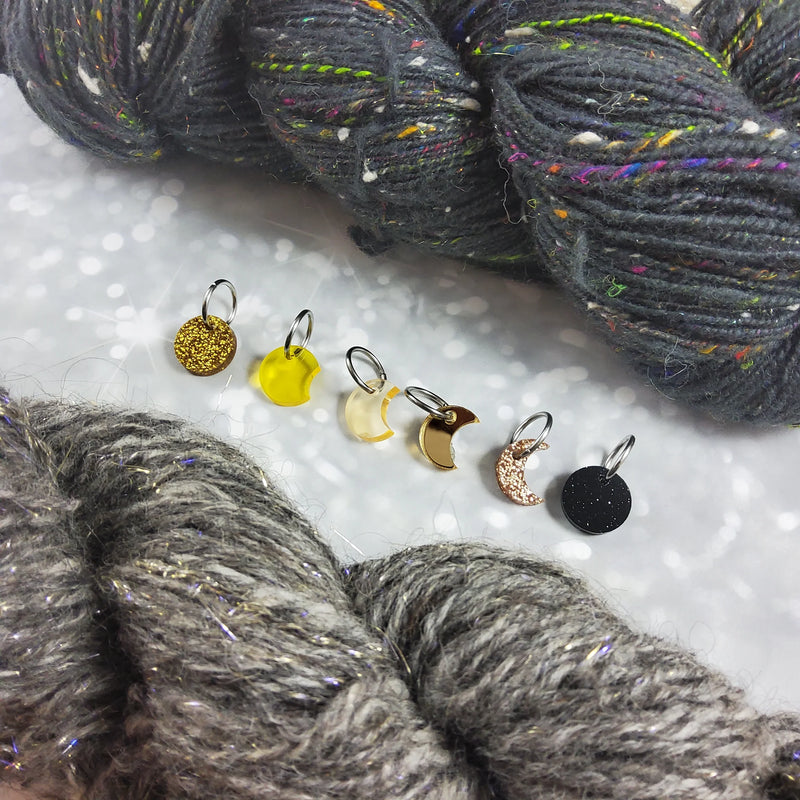 Acrylic Stitch Markers (set of 6)