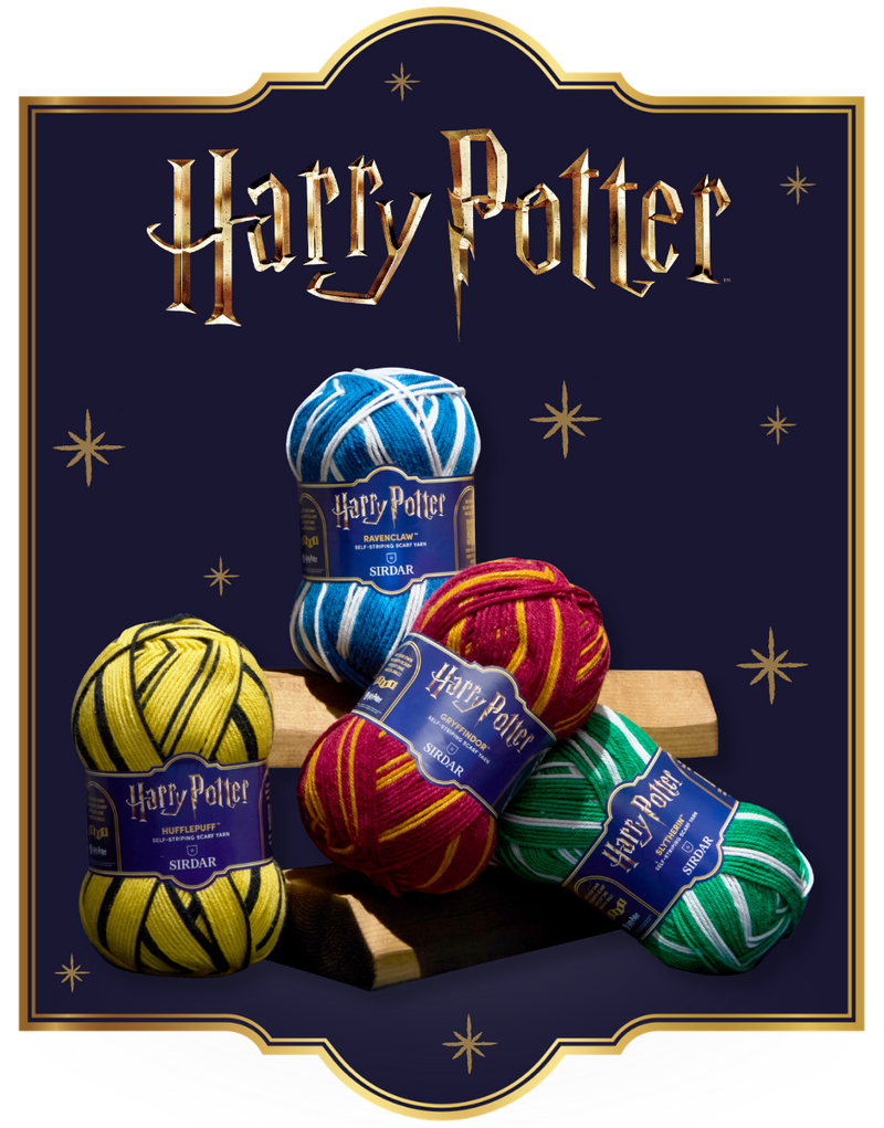 Harry Potter Self Striping Scarf Yarn