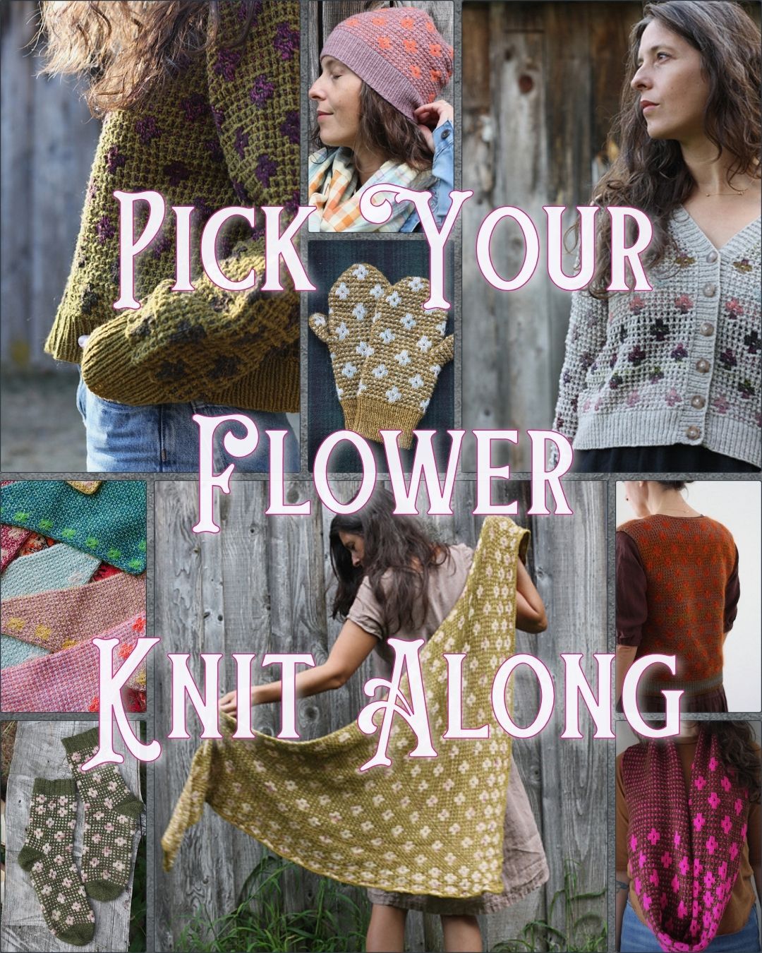 Pick Your Flower Knit Along