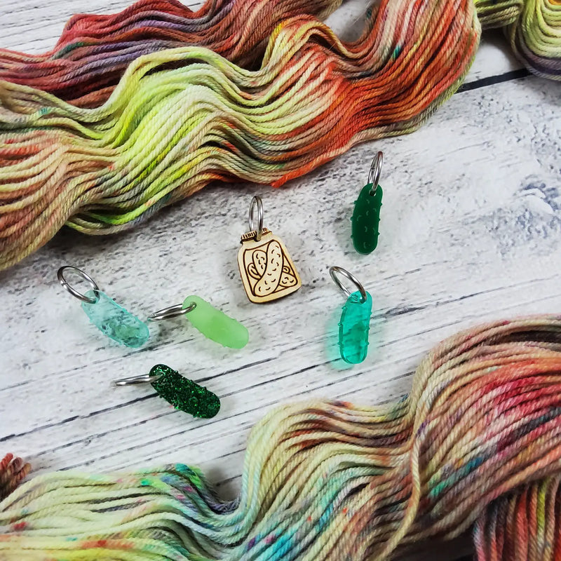 Acrylic Stitch Markers (set of 6)