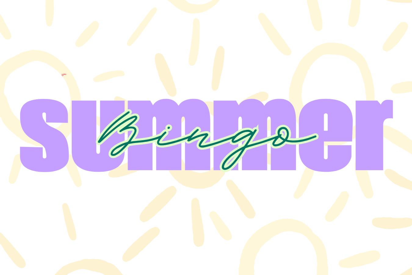 Pick up your Summer Bingo card!