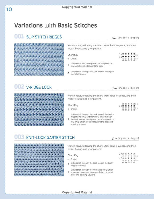 New Crochet Stitch Dictionary