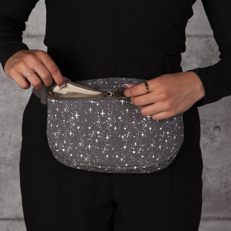 Far And Away Cotton Hip Bag