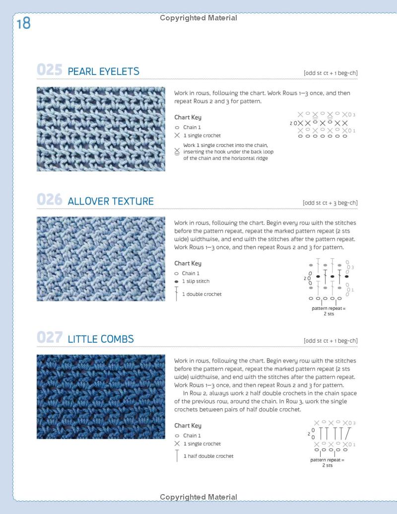 New Crochet Stitch Dictionary