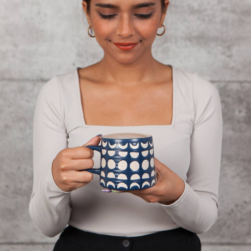 Moon Phase Stoneware Mug