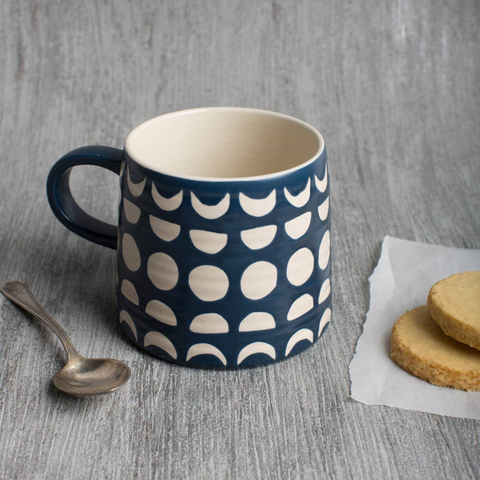 Moon Phase Stoneware Mug