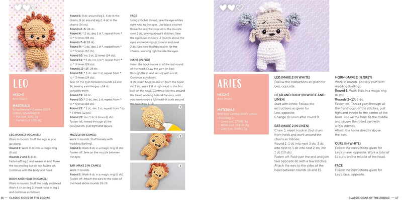 Mini Amigurumi Zodiac